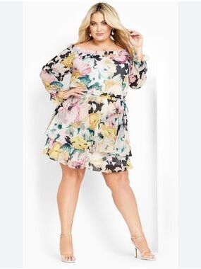 City Chic Athena Dress